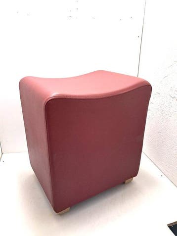 Mobitec - Poef - Leder, Hout