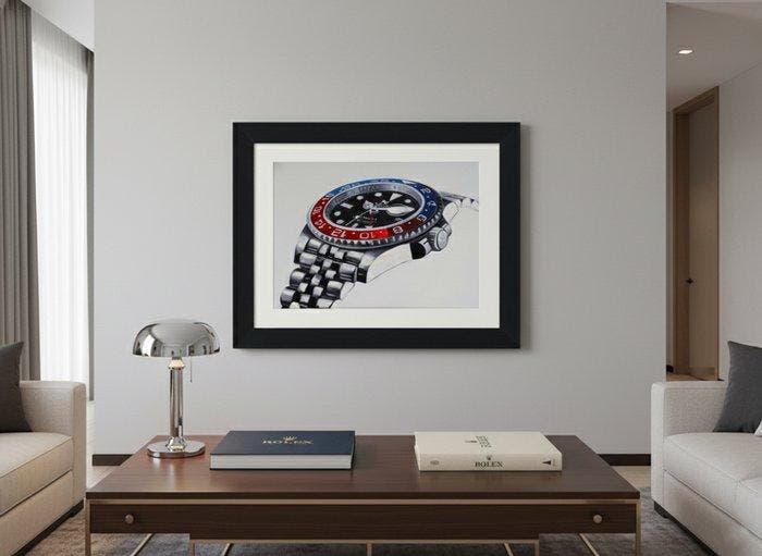 Fransman ART 1972 - Litho limited edition - Time for my, Antiek en Kunst, Kunst | Tekeningen en Fotografie