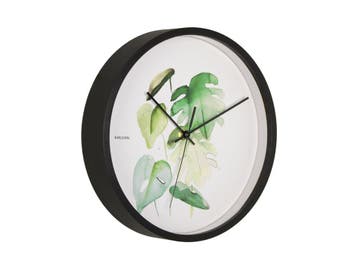 Karlsson Wandklok Botanical Monstera | Retourdeal 25%, Verzenden, Nieuw