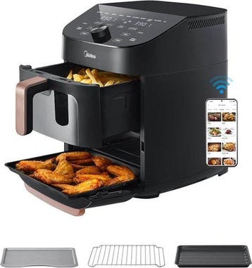Air fryer MF-CY110A - Heteluchtfriteuse - dubbele stapel..., Verzenden, Nieuw