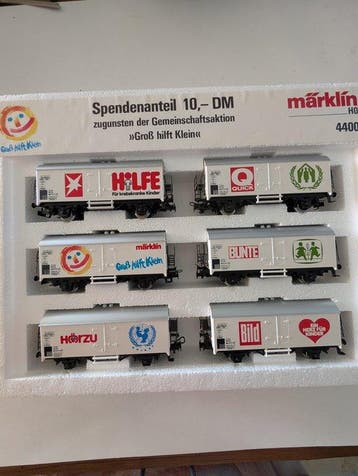 Märklin H0 - 4400 - Modeltrein goederenwagonset (1), Nieuw
