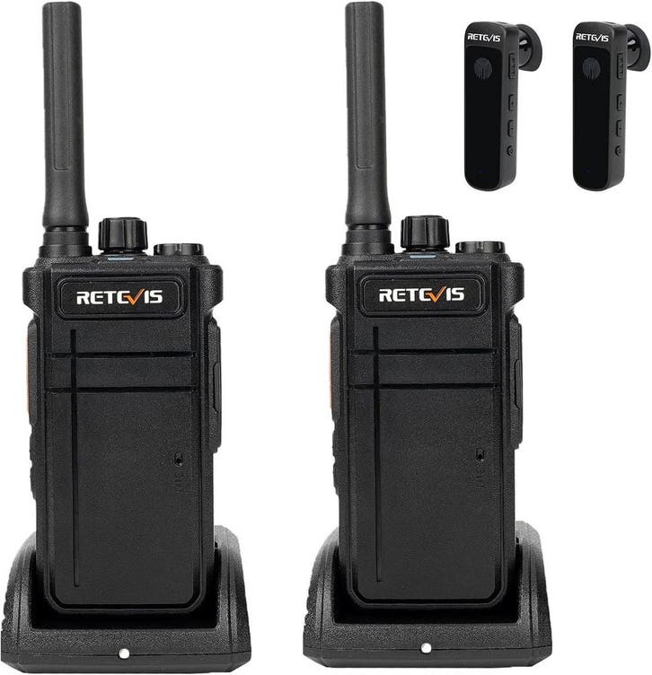 2x Bluetooth Walkie Talkies | Retour deal | Knallende prijs, Télécoms, Talkies-walkies & Walkies-talkies, Envoi