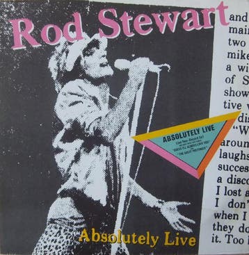 Rod Stewart - Absolutely Live, Verzenden