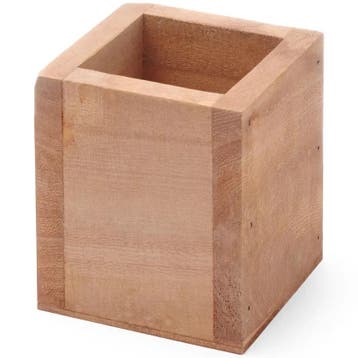 Bestekbak | Hout | 80x80x95(h)mm HENDI, Verzenden, Nieuw in verpakking