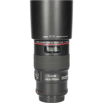 Tweedehands Canon EF 100mm f/2.8L IS Macro USM CM7698, Ophalen of Verzenden, Gebruikt, Overige typen
