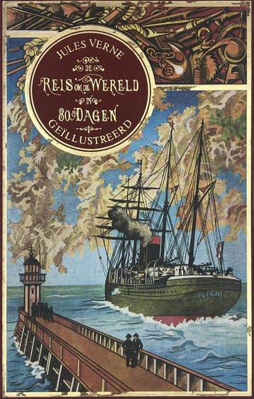 Reis om de wereld in 80 dagen (luxe editie) 9789010022387, Verzenden, Jules Verne