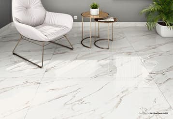 Palma marble Wit hoogglans 60x120 vloertegel en wandtegel, Ophalen of Verzenden