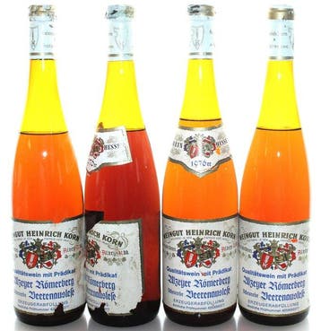 1976 Alzeyer Römerberg Scheurebe Beerenauslese - Weingut, Collections