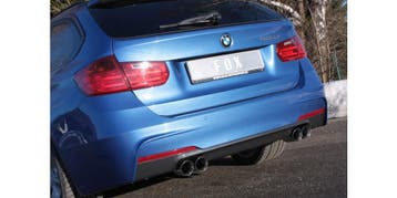 FOX BMW F30/31 - 330d einddemper dwars uitgang rechts/links, Verzenden