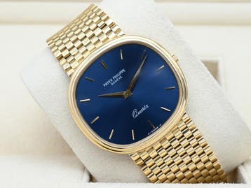 Patek Philippe Ellipse 3879 Year 1981 (Box & Papers), Overige merken, Polshorloge, Ophalen of Verzenden, Zo goed als nieuw