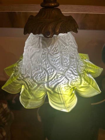 Wandlamp - 138 - verguld brons, Antiek en Kunst