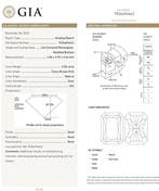 1 pcs Diamant (Natuurlijk gekleurd) - 0.50 ct - Radiant -, Nieuw