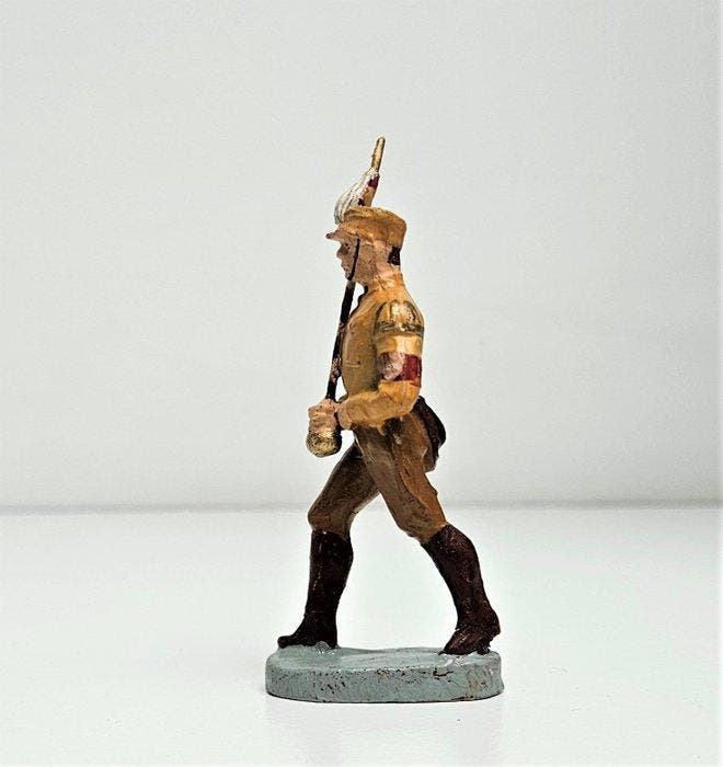 Elastolin - Speelgoed 1 porte flambeau de la SA - 1930-1940, Kinderen en Baby's, Speelgoed | Overig