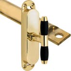 Kruk-espagnolet Ton Ebben messing gelakt inclusief 1 stang, Doe-het-zelf en Bouw, Deuren en Vliegenramen, Nieuw