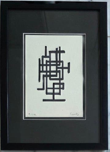 Siep Van Den Berg (1913-1998) - Geometrische compositie