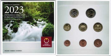 Coffrets Brillant Universel Autriche Österreich Euro munt.., Verzenden