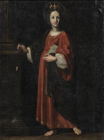 Scuola Fiorentina del 600 - Santa Caterina dAlessandria