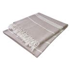 Hammam Badlaken Beige 90x165cm 100% Katoen - Treb WS, Verzenden, Handdoek