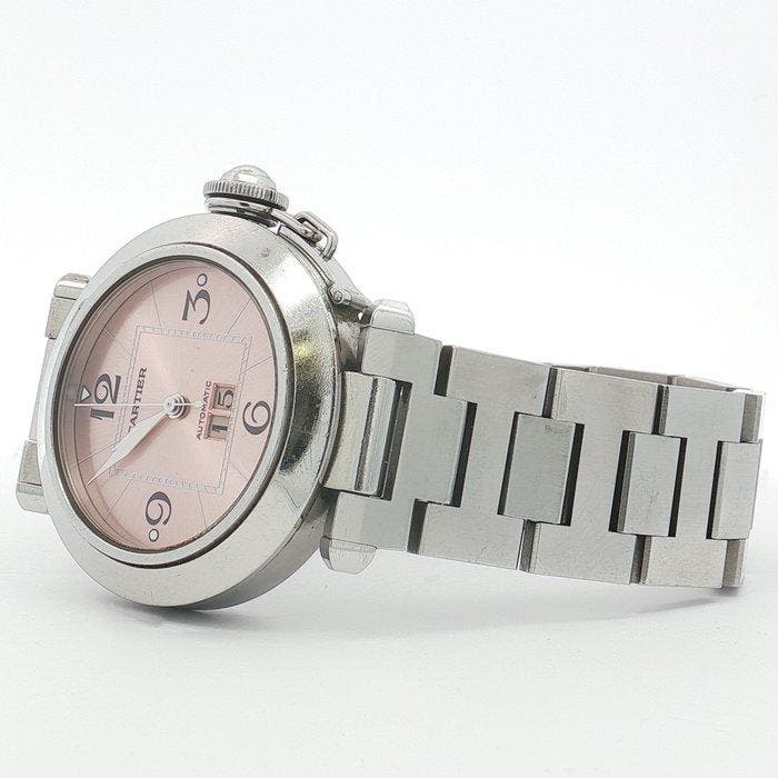 Cartier - Pasha - W31058M7 - Unisex - 2004, Handtassen en Accessoires, Horloges | Heren