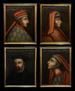 Scuola Romana (XVI-XVII) - Baldo degli Ubaldi, Abbas, Antiek en Kunst