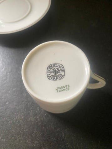 Limoges - Service à café (15) - Porcelaine