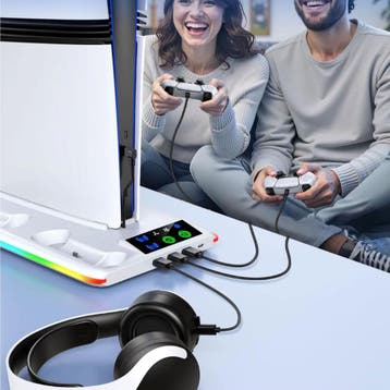 RGB Koeling Standaard met Controller Oplaadstation voor, Verzenden, Nieuw