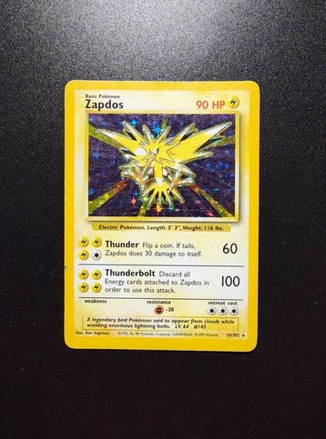 Pokémon - 3 Card - WOTC - Base set