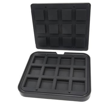 Tartelette Vorm Vierkant | Binnenmaat 62x62 mm | Buitenmaat, Verzenden, Nieuw in verpakking