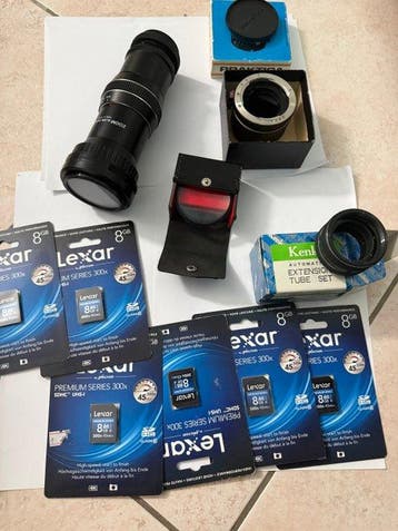Kenko, Praktica Accessory Lot - Telephoto Zoom Lens, Kenko, Nieuw
