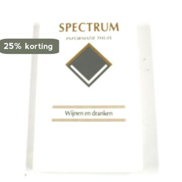 Spectrum informatie thuis wijnen en dranken 9789053440353, Verzenden, PPI UTRECHT