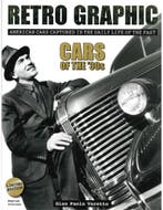 RETRO GRAPHIC, AMERICAN CARS CAPTURED IN THE DAILY LIFE OF.., Ophalen of Verzenden