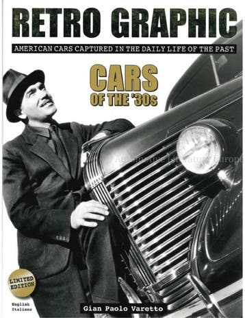 RETRO GRAPHIC, AMERICAN CARS CAPTURED IN THE DAILY LIFE OF.., Ophalen of Verzenden, Nieuw