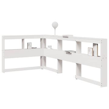 vidaXL Boekenkast Hoofdeinde L-vormig 100 cm massief, Verzenden, Nieuw