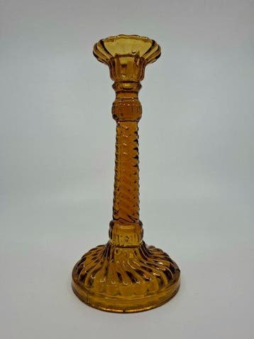 Verreries De Scailmont - Kandelaar (2) - Glas