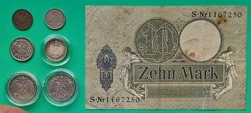 . Allemagne - période impériale - 1871-1918 various rulers.