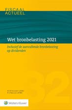 Wet bronbelasting 2021 9789013165876, Boeken, Verzenden, Zo goed als nieuw