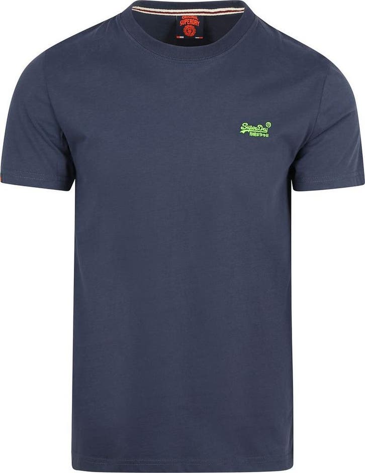 Superdry Essential T-Shirt Navy maat Maat 52/54 (L) Heren, Vêtements | Hommes, T-shirts, Envoi