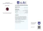 Certifié ALGT - Pendentif en rubis naturel géant et