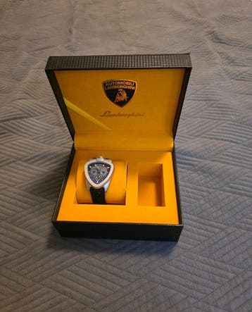 Tonino Lamborghini - Triangolo chronograph - Zonder, Handtassen en Accessoires, Horloges | Heren, Nieuw