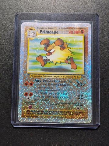 Pokémon - 1 Card - Primeape Reverse Holo - Legendary