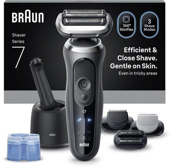 Braun Series 7 Elektrisch Scheerapparaat - SmartCare Cent..., Handtassen en Accessoires, Uiterlijk | Haarverzorging, Nieuw, Verzenden
