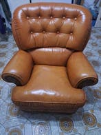 Fauteuil - Cuir, Antiquités & Art