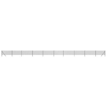 Gaashek 0,8x25m Antraciet - 34% korting - Retour deal, Verzenden, Zo goed als nieuw, Staal, Minder dan 100 cm