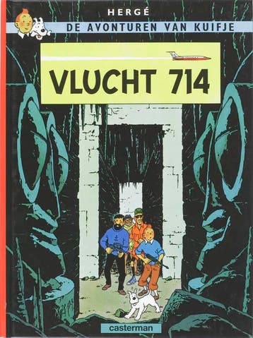 Vlucht 714 / De avonturen van Kuifje / 22 9789030326618, Verzenden, Gelezen, Hergé