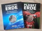 Duitsland. 5 Euro 2016/2017 Planet Erde (10 coins) (Zonder, Postzegels en Munten