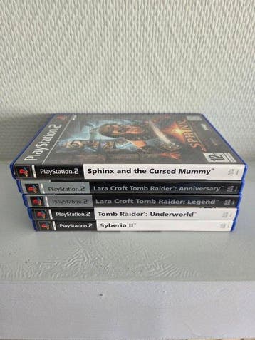 Sony - Playstation 2 - PS2 Slim SCPH-70004 + 5 Games -, Nieuw
