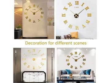 Veiling - Coraltree DIY 3D wandklok