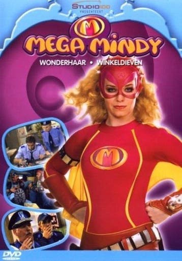 Mega Mindy wonderhaar en2 winkeldieven (dvd tweedehands, Ophalen of Verzenden