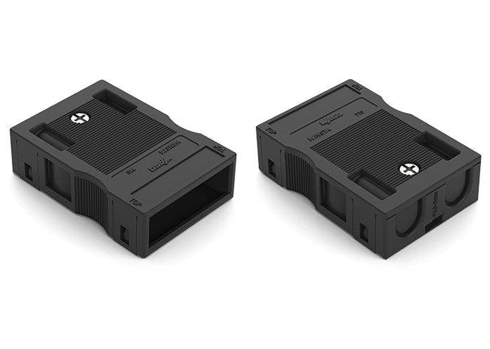 Wago Boîtier De Détente À 3 Pôles Pour Câbles Doubles Noir -, Bricolage & Construction, Électricité & Câbles, Envoi