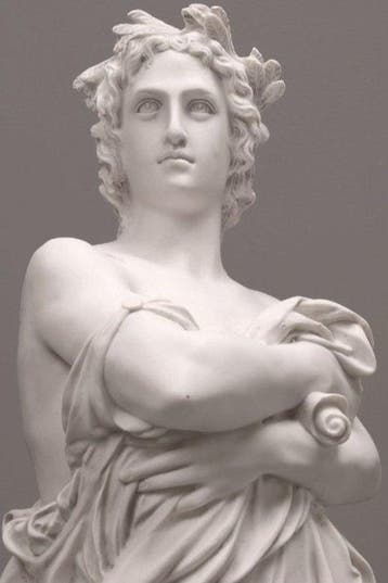 Statue, Statua romana di Virgilio, il poeta degli imperatori